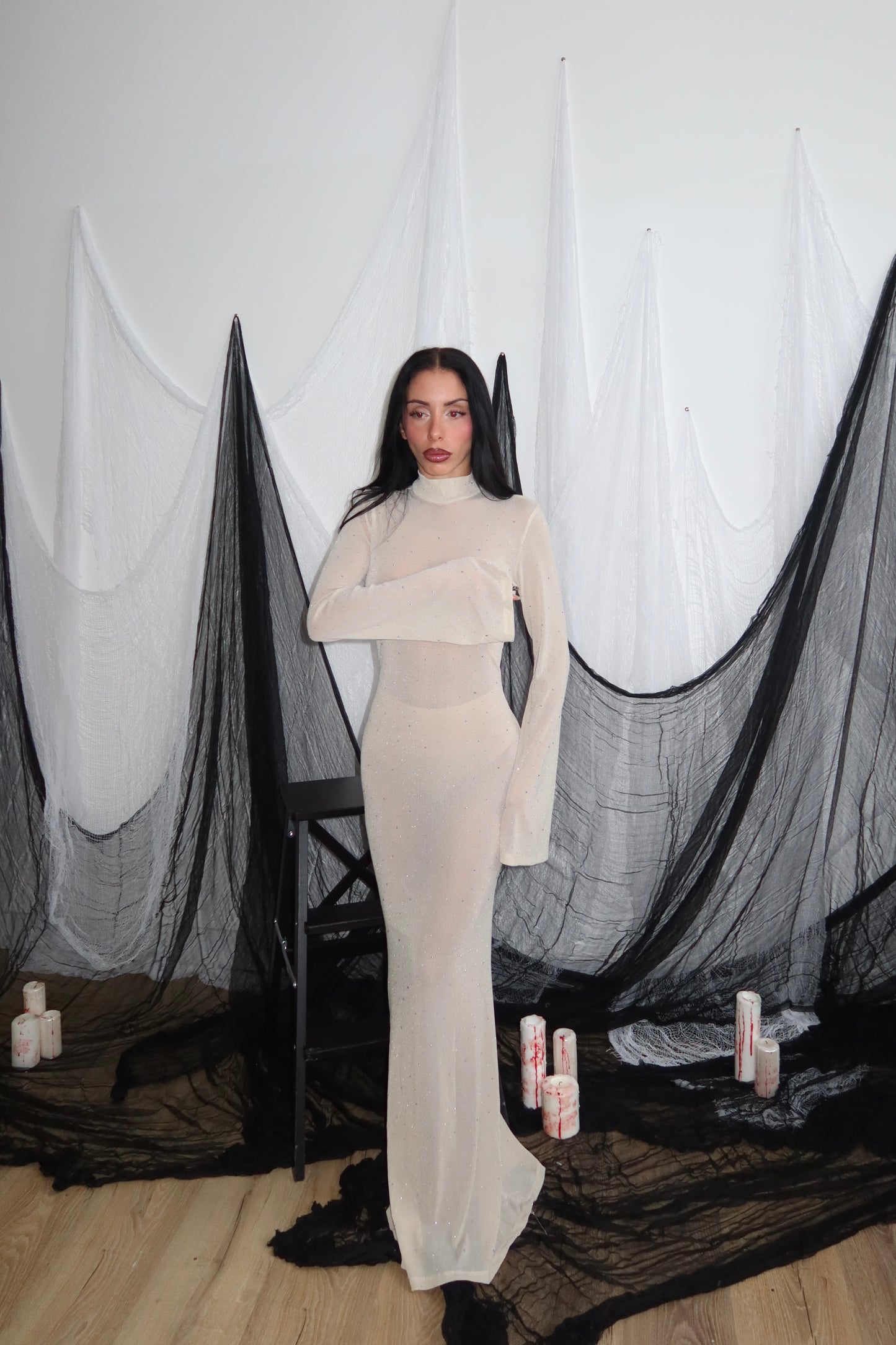 LongDress IANTHE panna