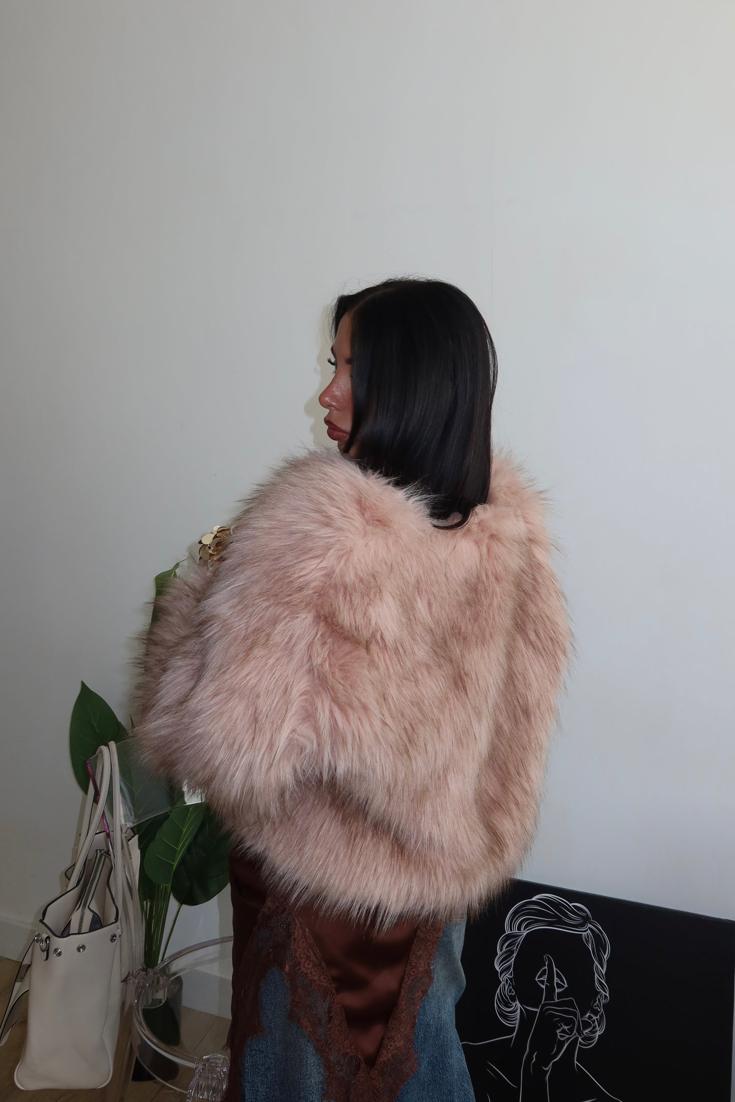 Ecofur NEBRASKA rosa