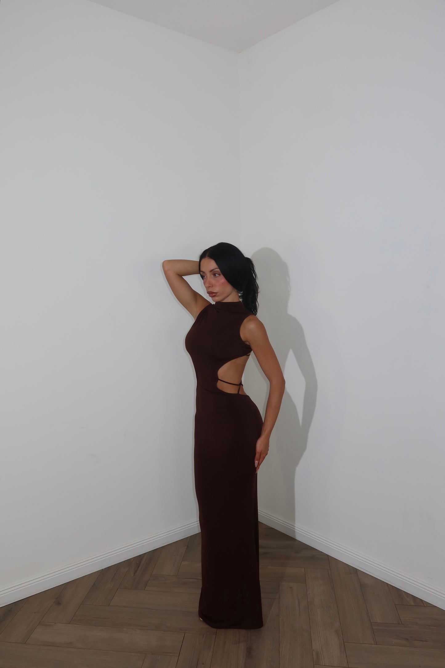 LongDress INTRECCIO choco
