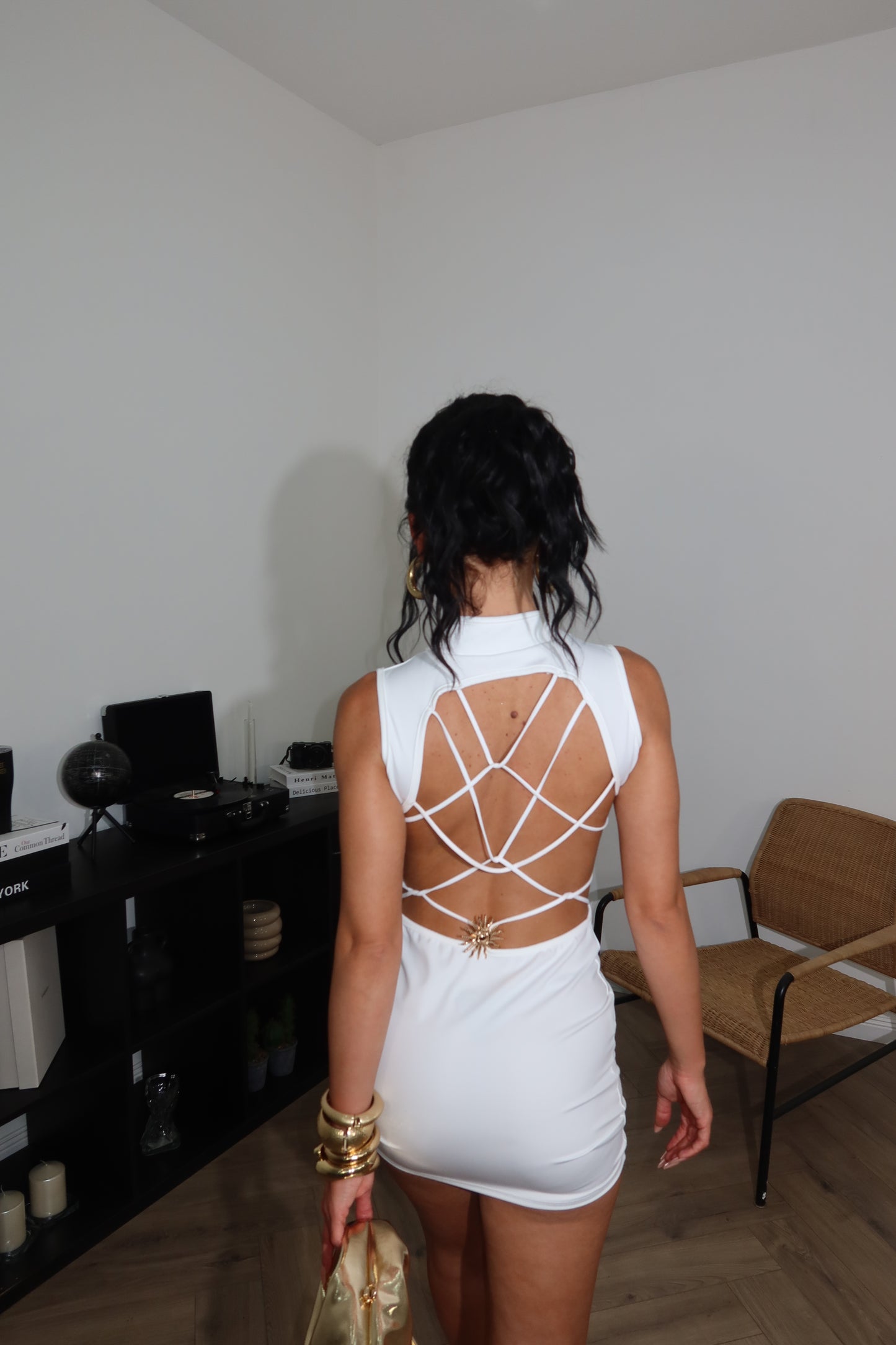 MiniDress SOLE bianco