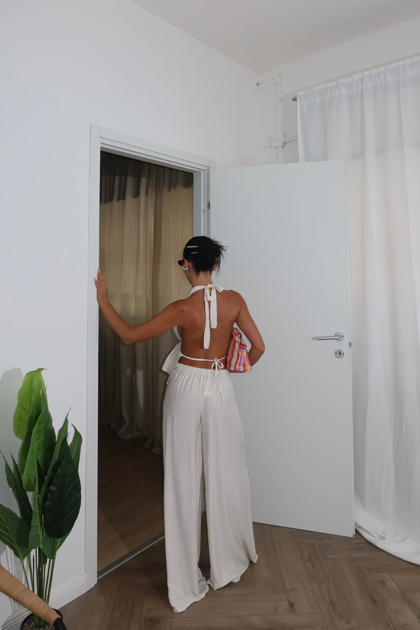 Cordset SYRIA BORCHIE bianco