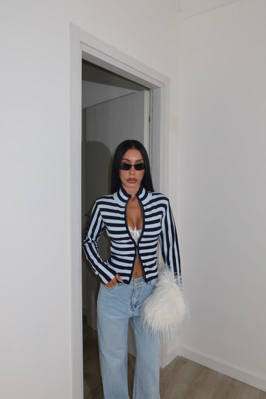 Blue/light blue PATRICK sweater
