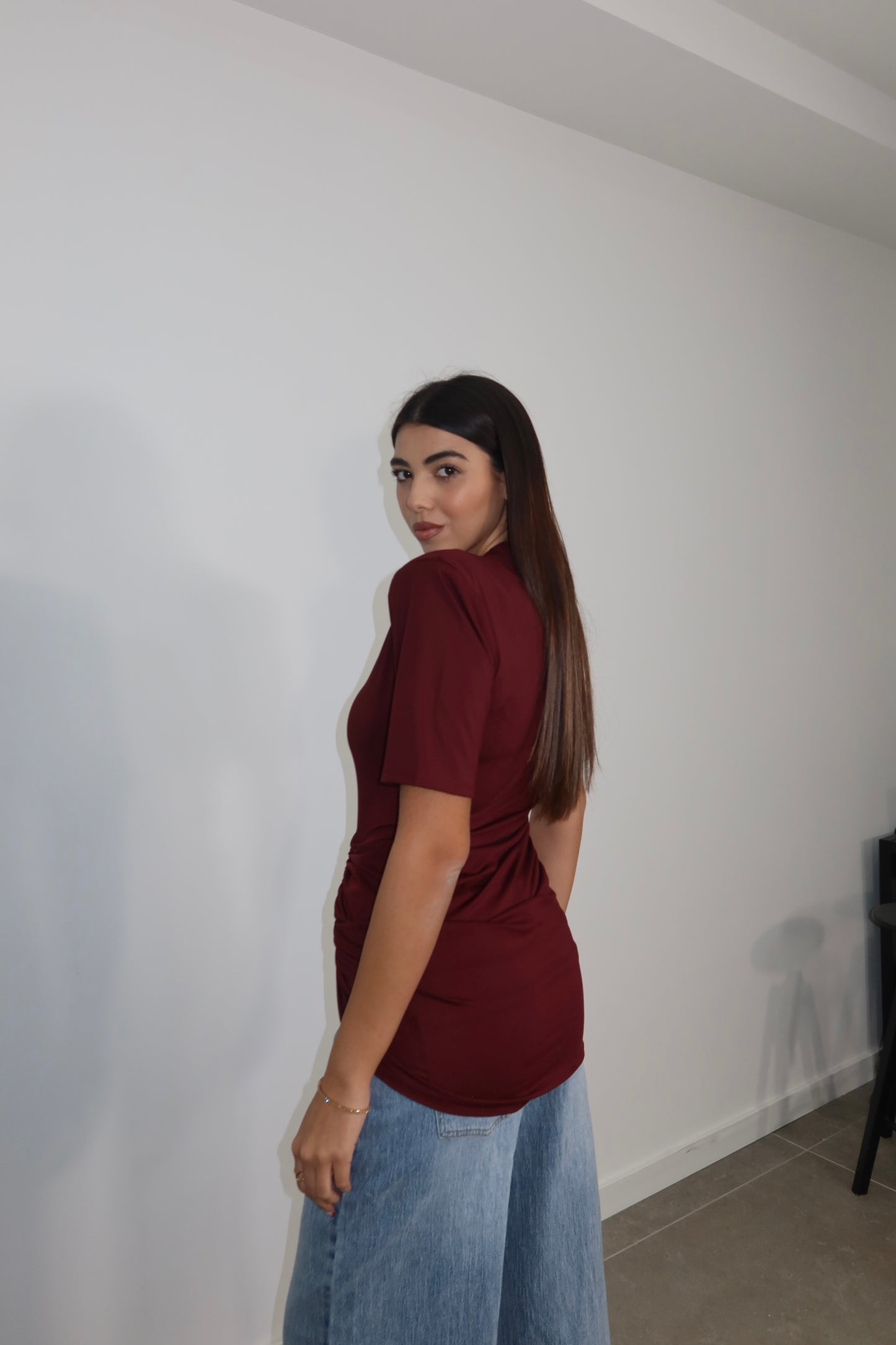 MiniDress LACY bordeaux