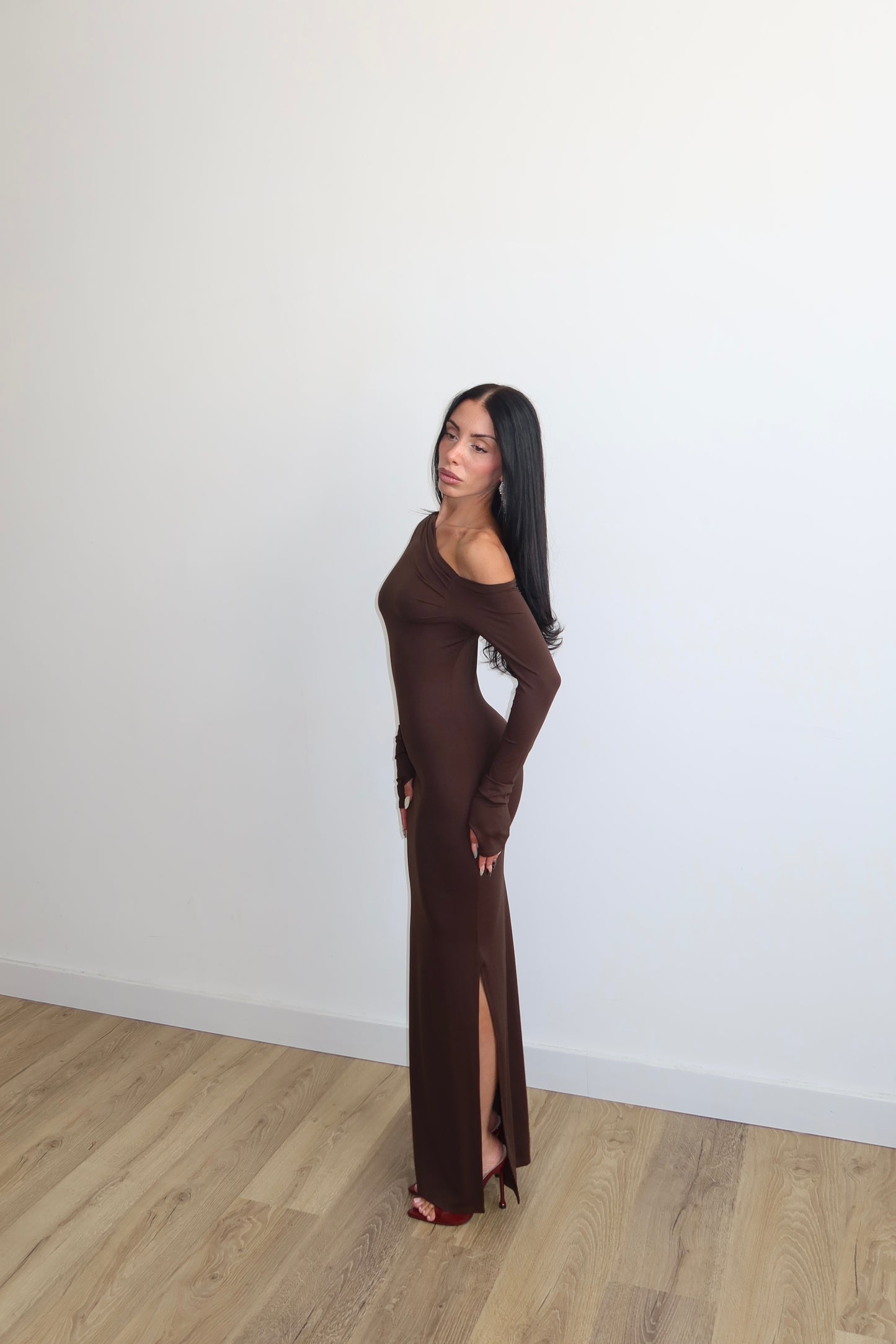 LongDress KIM choco
