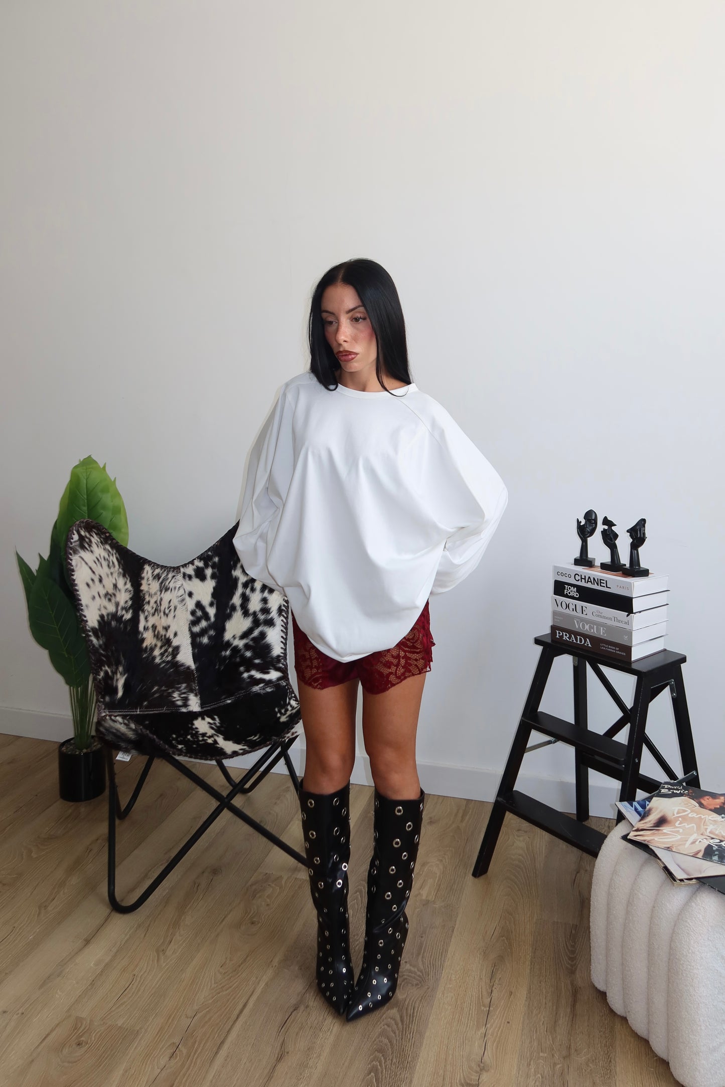 Short PIZZO & RASO bordeaux