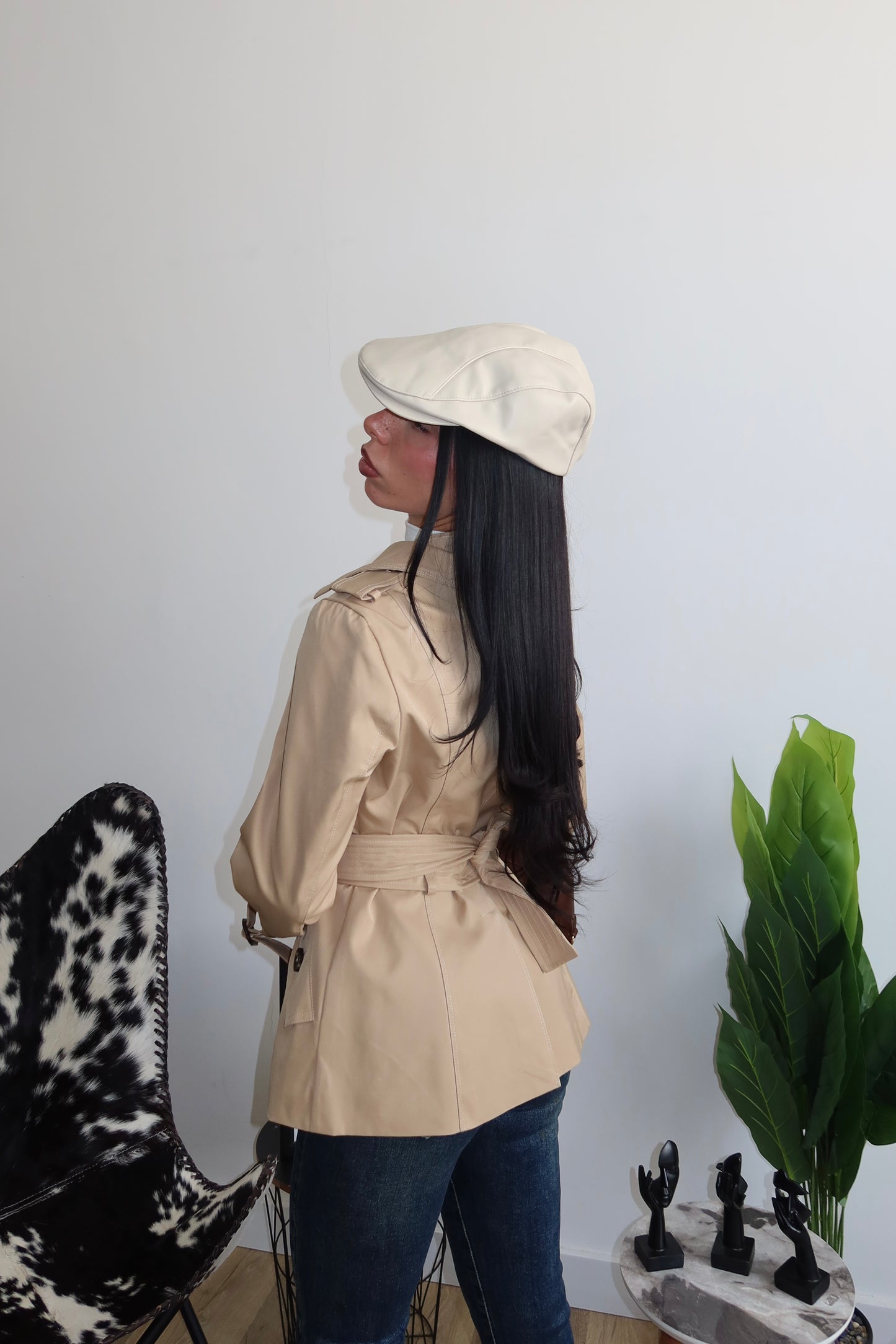 Trench SLIM FIT beige