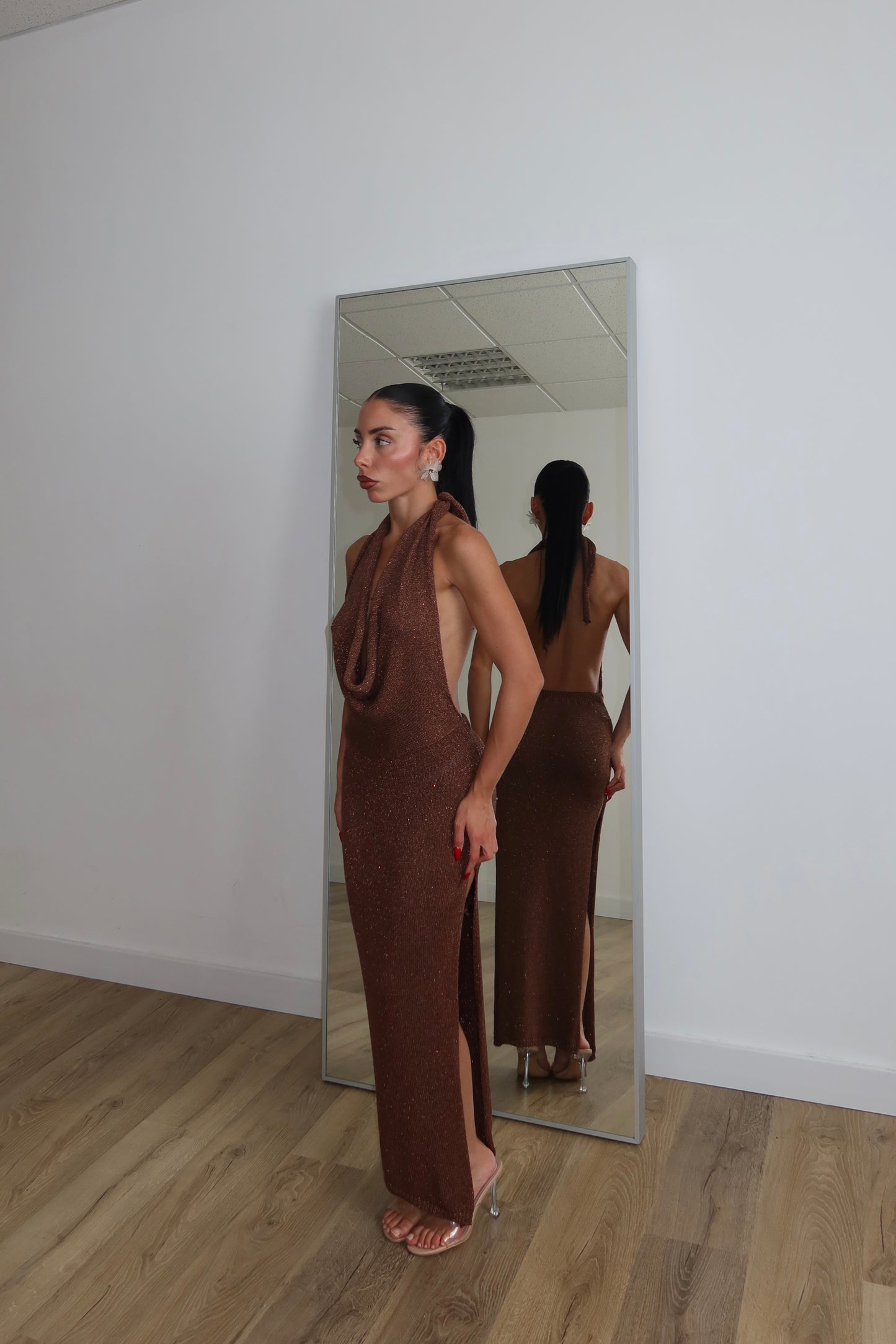 LongDress PACHA choco