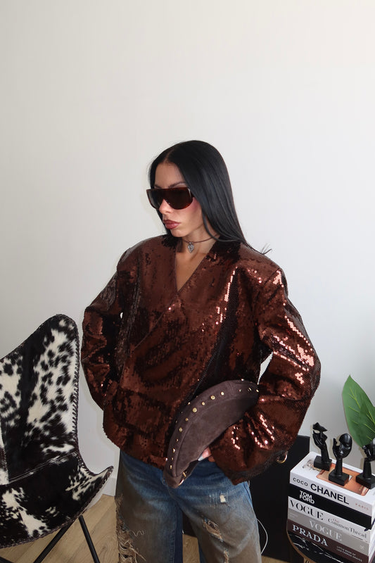 Jacket DISCO bronzo