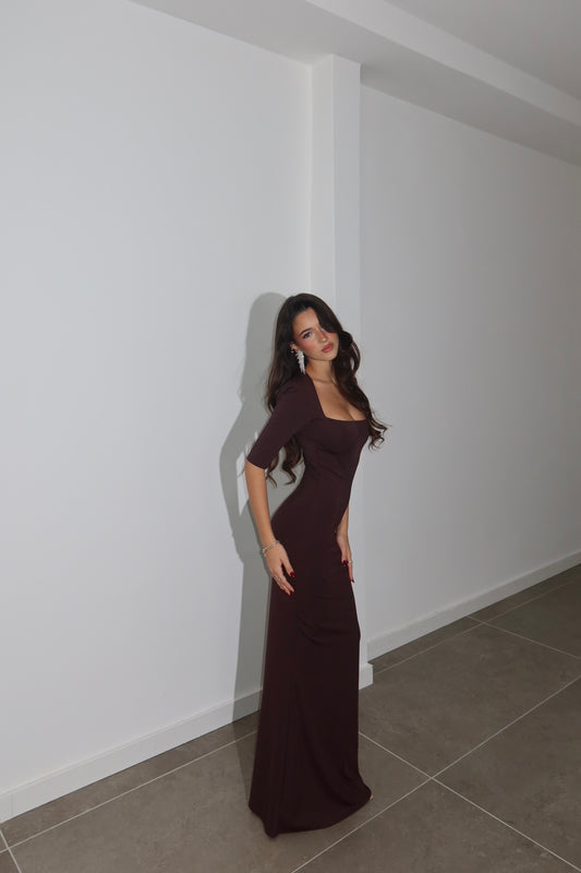 LongDress SPEND choco