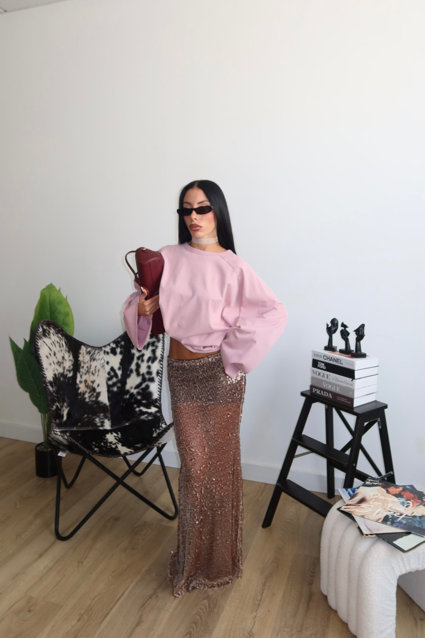 Maglia SKATER rosa
