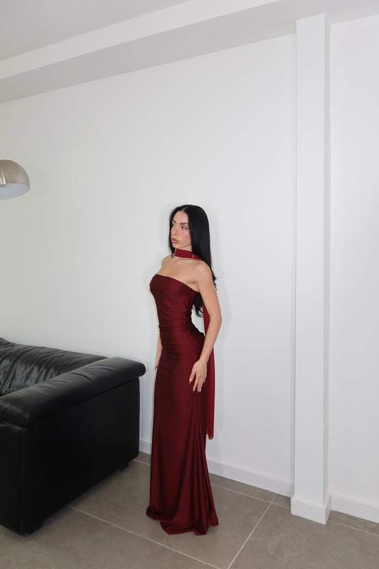 LongDress EMERIE bordeaux