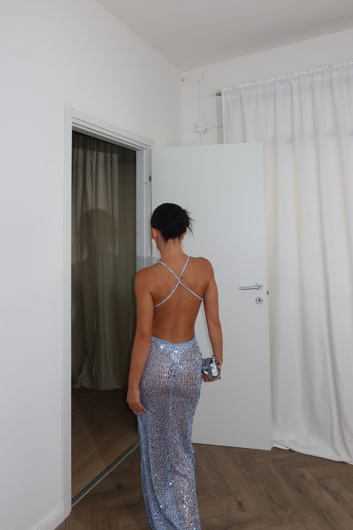 Longdress LAS SALINAS azzurro