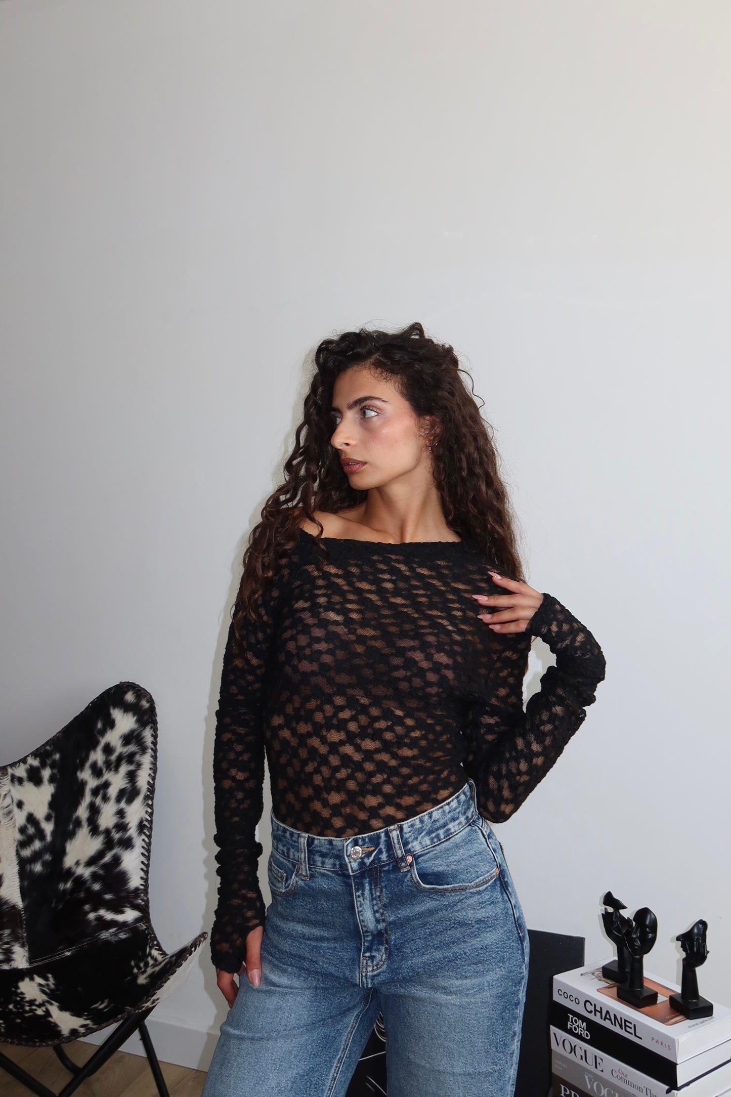Maglia LOVELY KIM nera
