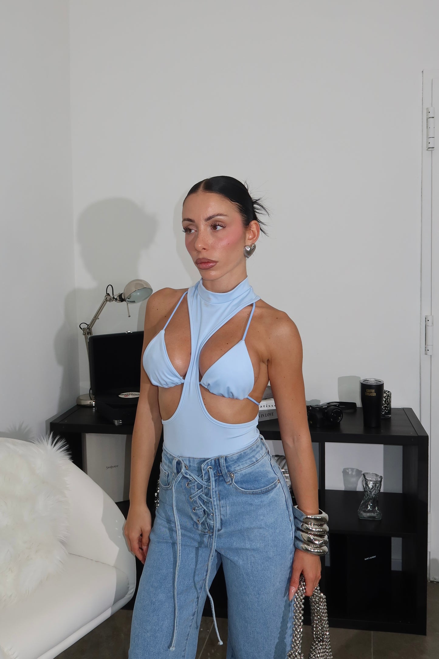 Body BIKINI azzurro
