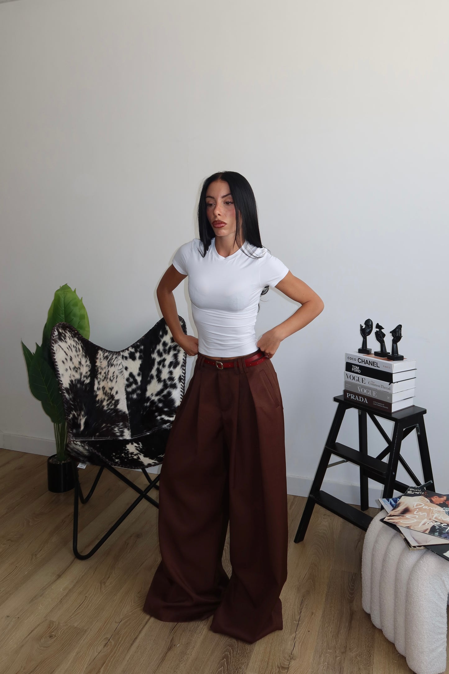 Pants MAJESTIC choco