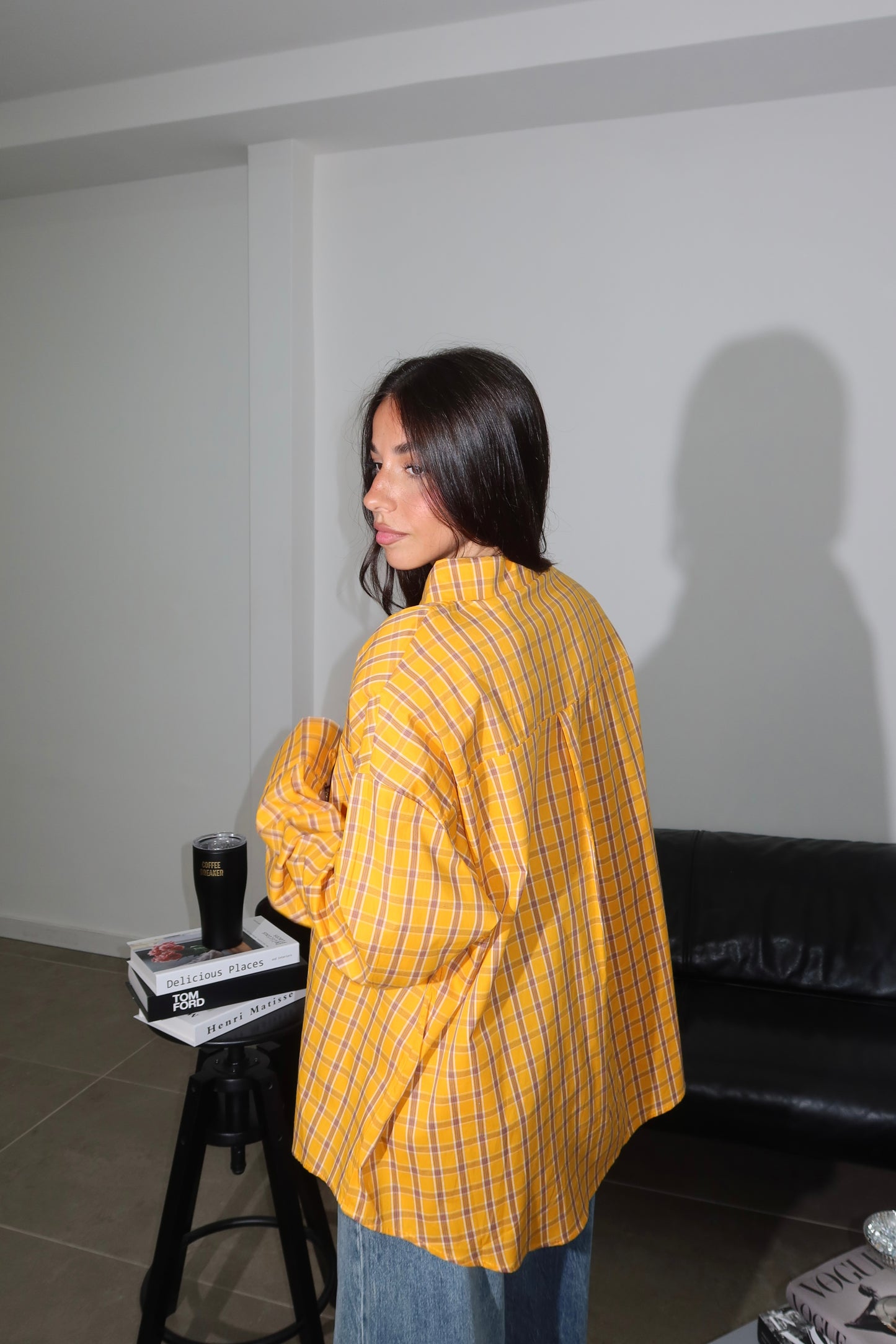 Camicia RAGGIE arancione