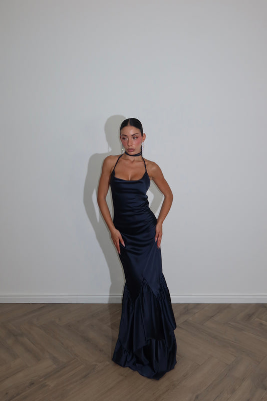 LongDress DELVINE blu