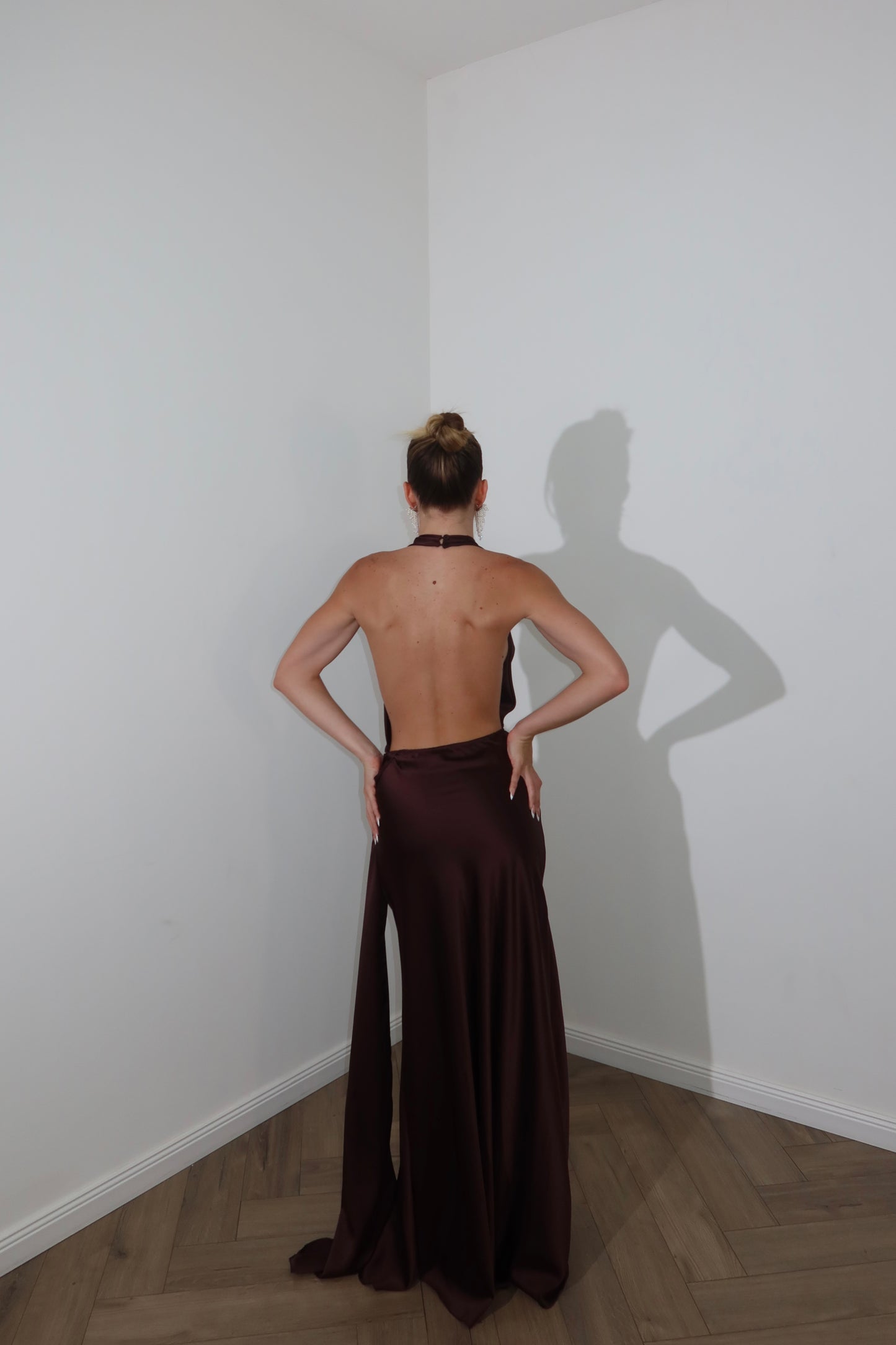 LongDress MELISSA choco