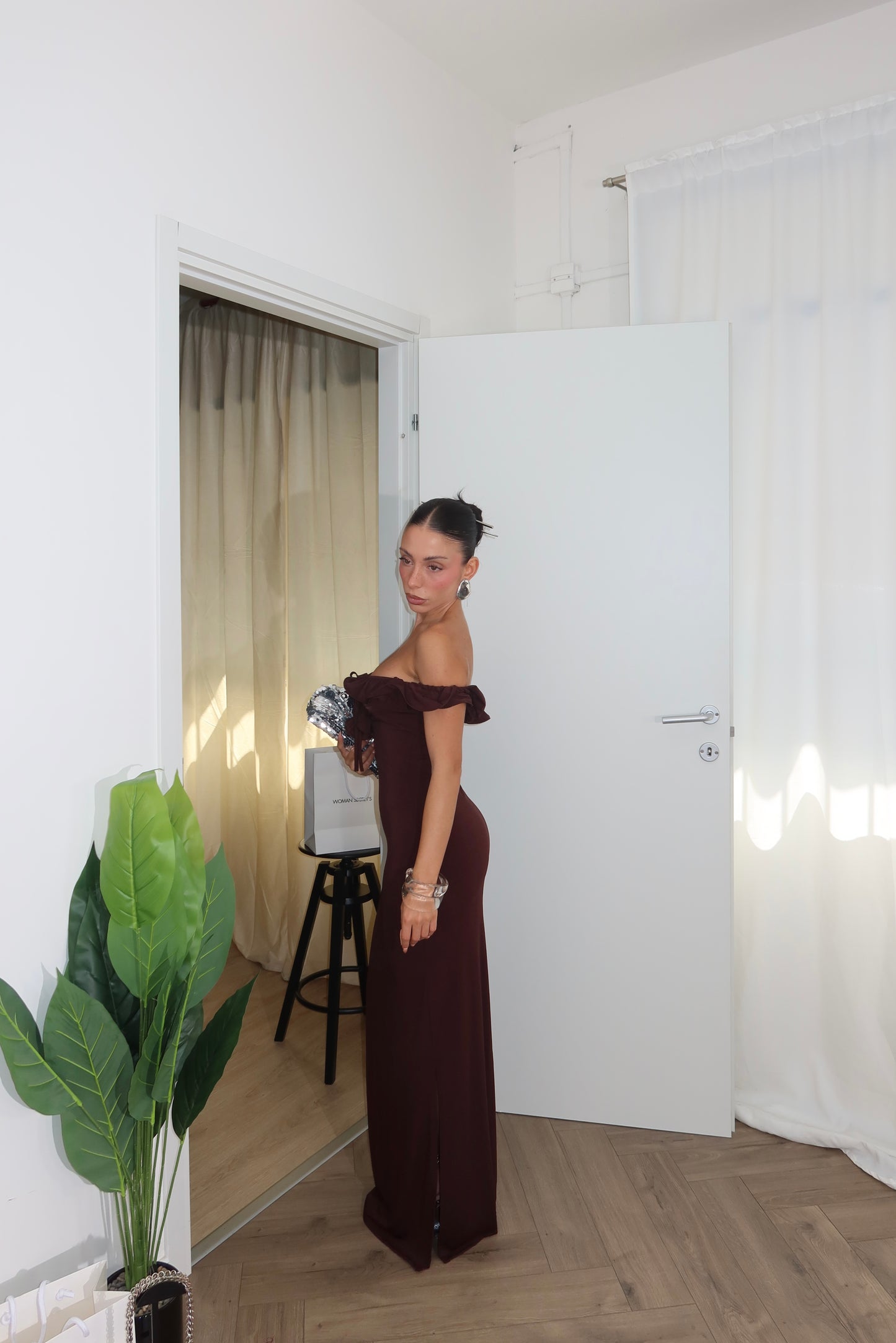 LongDress SCULPT choco