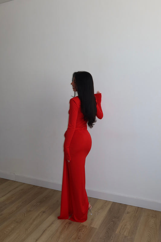 Cordset CLARISSA rosso