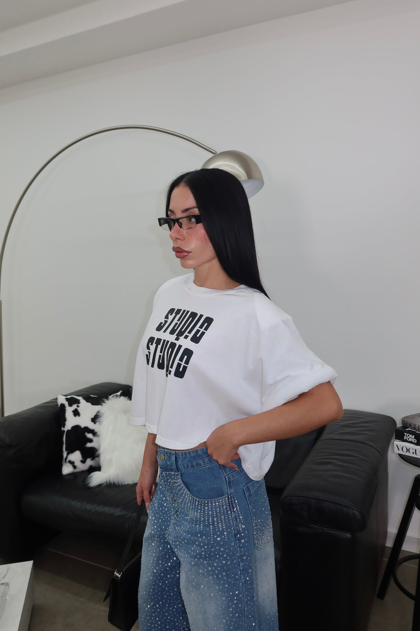 Maglia STUDIO bianca