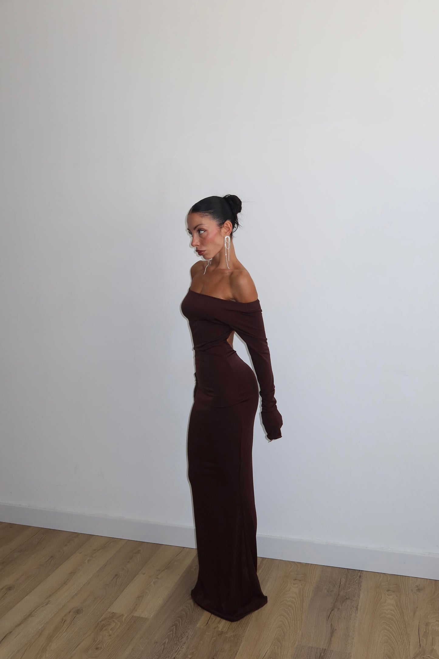 LongDress NAOKO choco