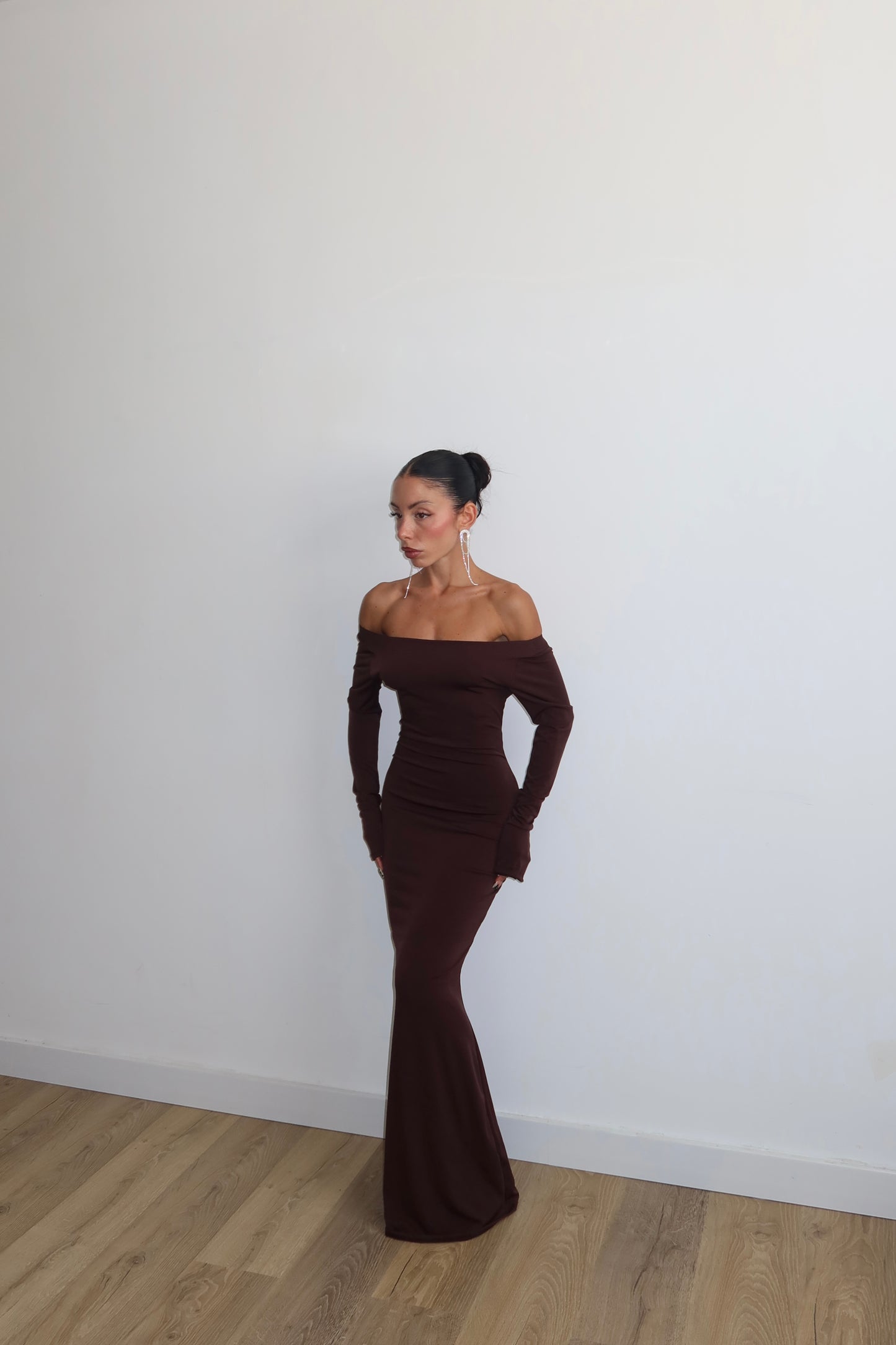 LongDress NAOKO choco