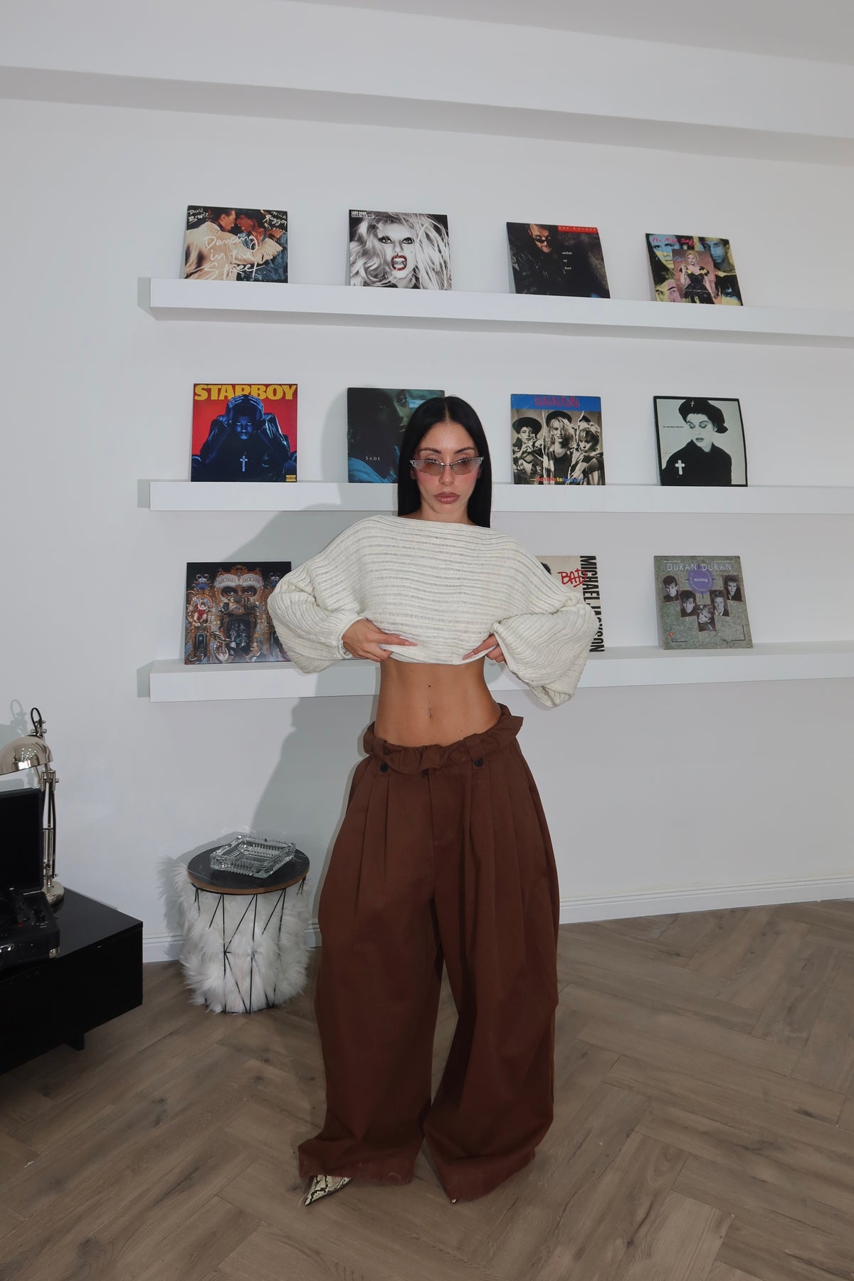 FRANKIE chocolate pants