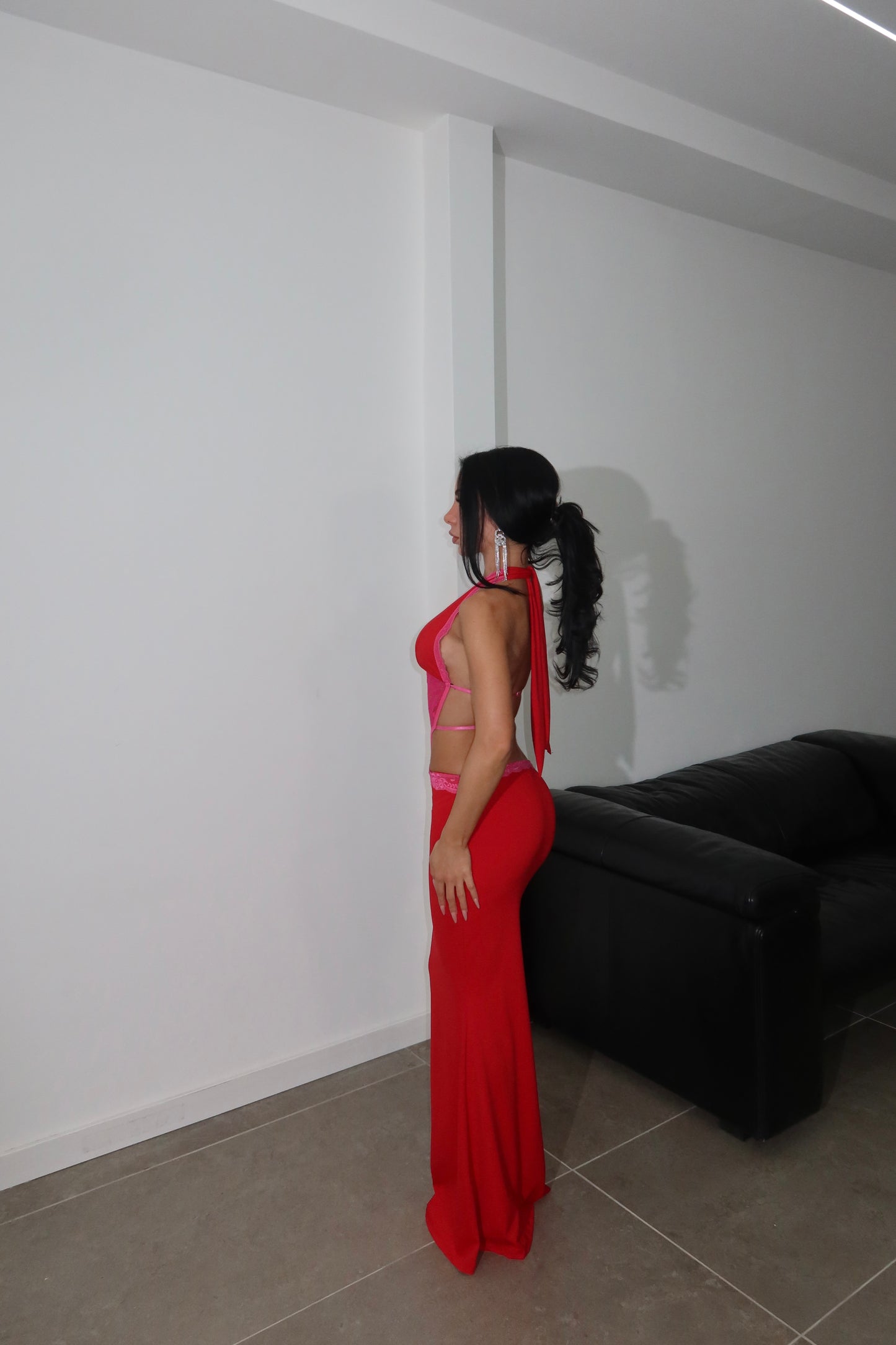 LongDress HILARY rosso