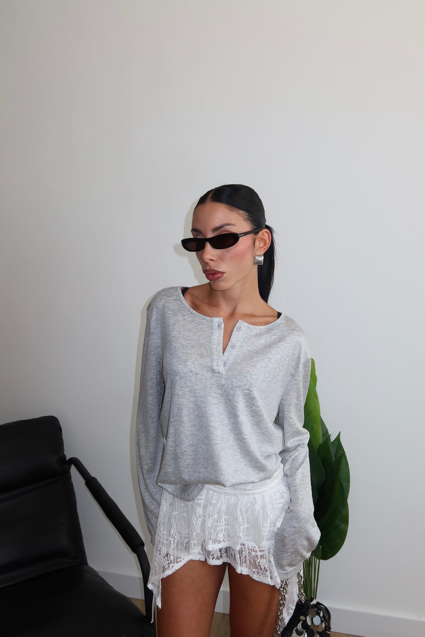 Maglia PENELOPE grigia