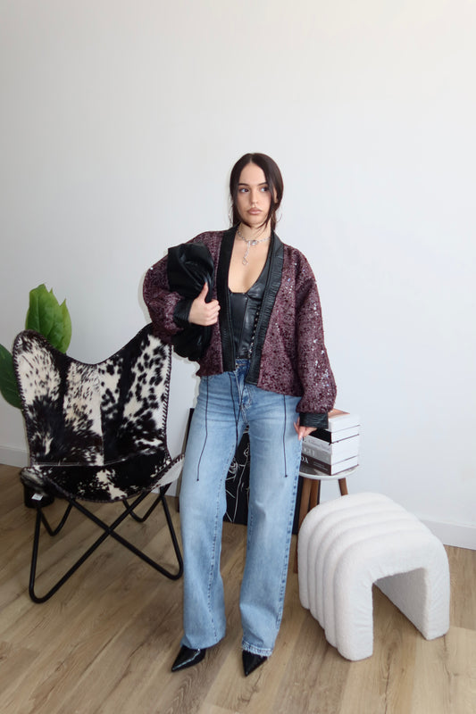 Jacket DISCO 2.0 bordeaux