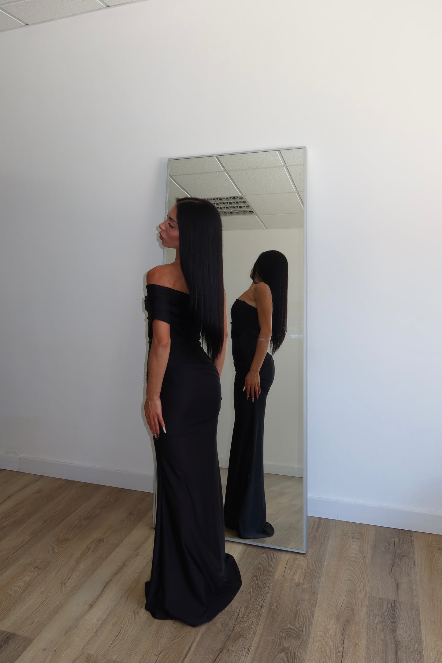 LongDress CHANTAL nero
