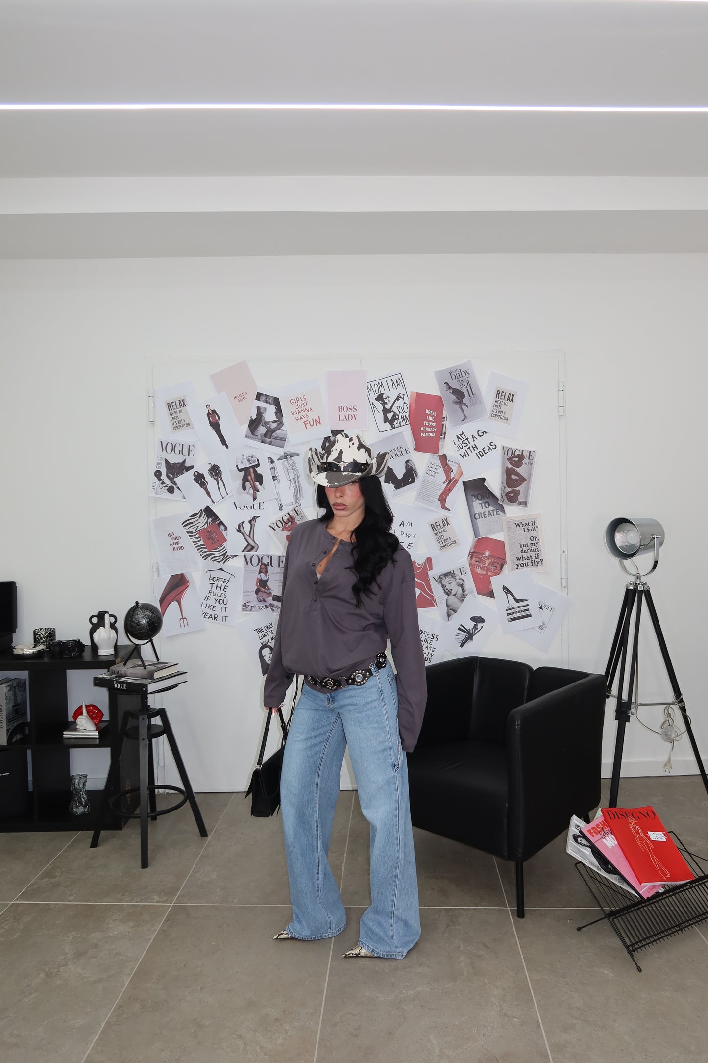 Maglia GILLIAN dark grey