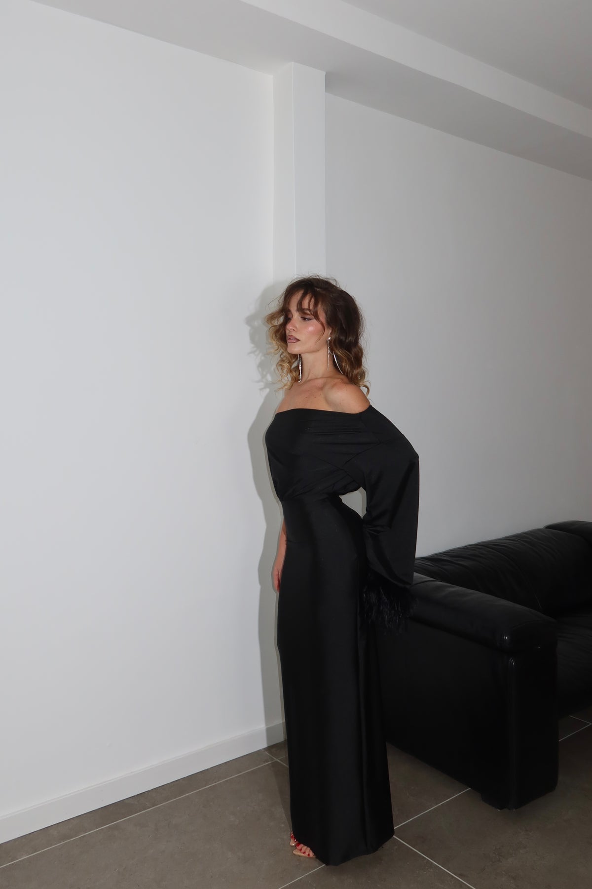 LongDress DIAMANTIQUE nero