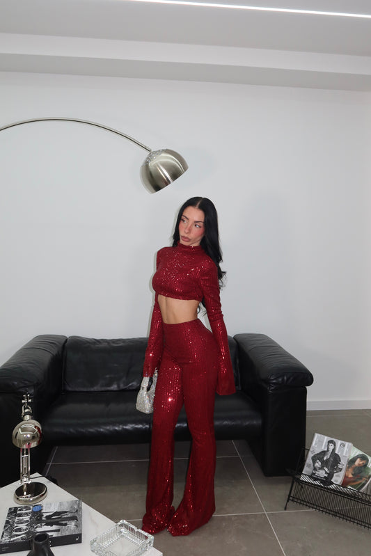 Cordset NAVIDAD bordeaux