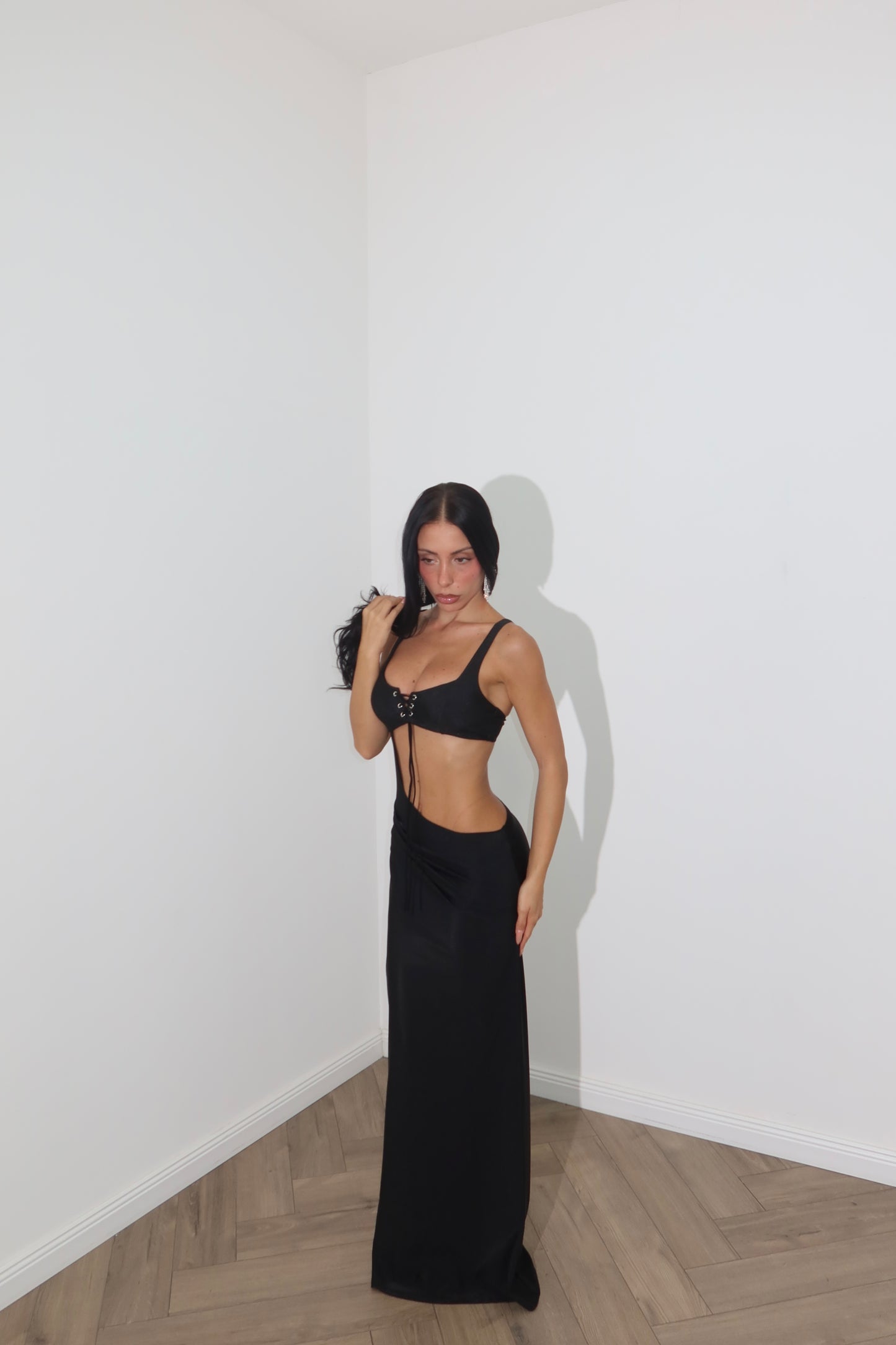 LongDress CLAUDIA nero