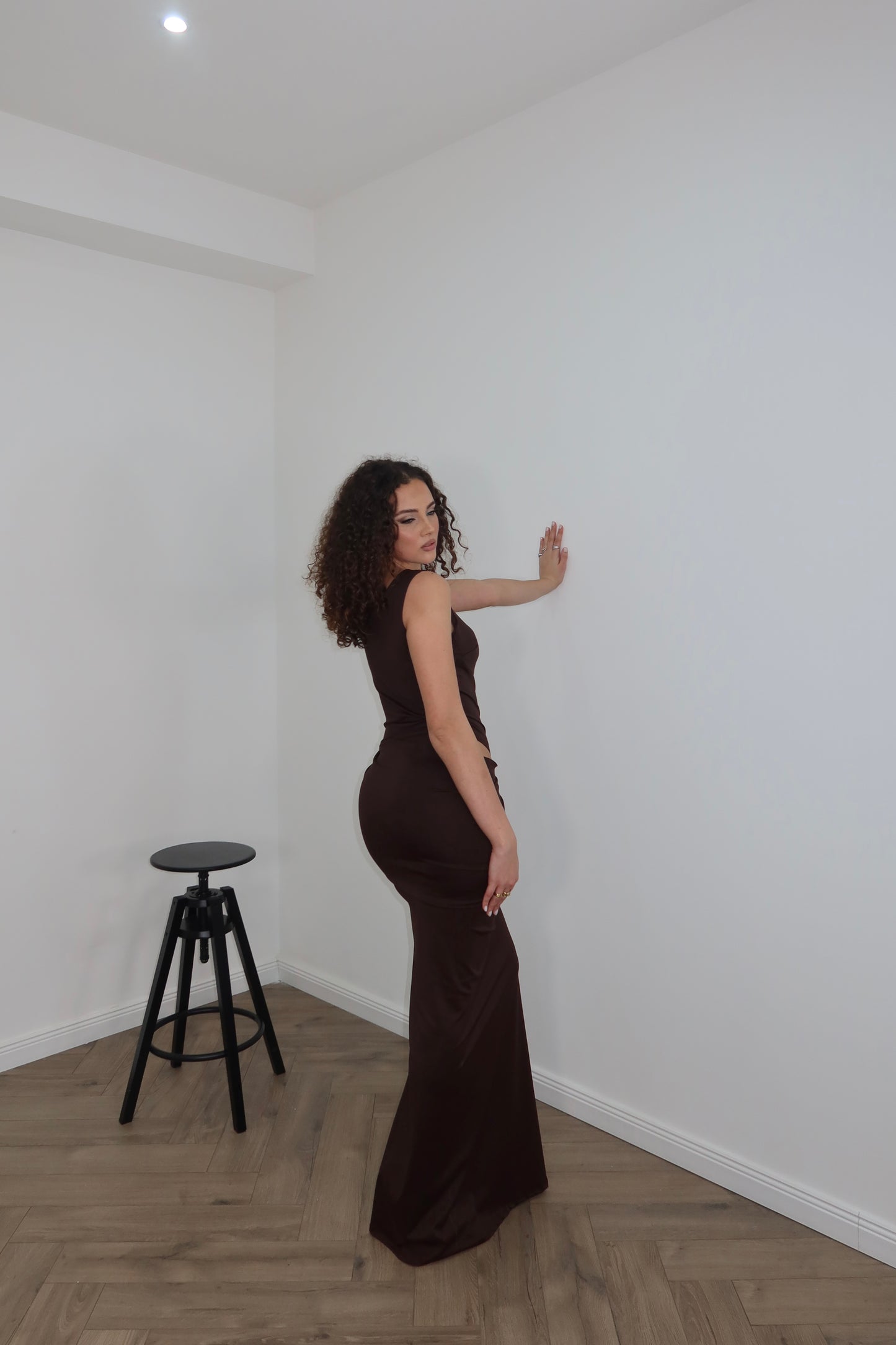 LongDress LOCURA choco
