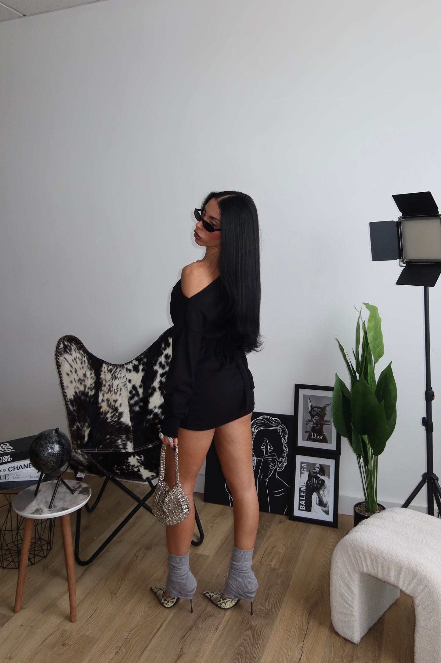 MiniDress A COSTINE nero