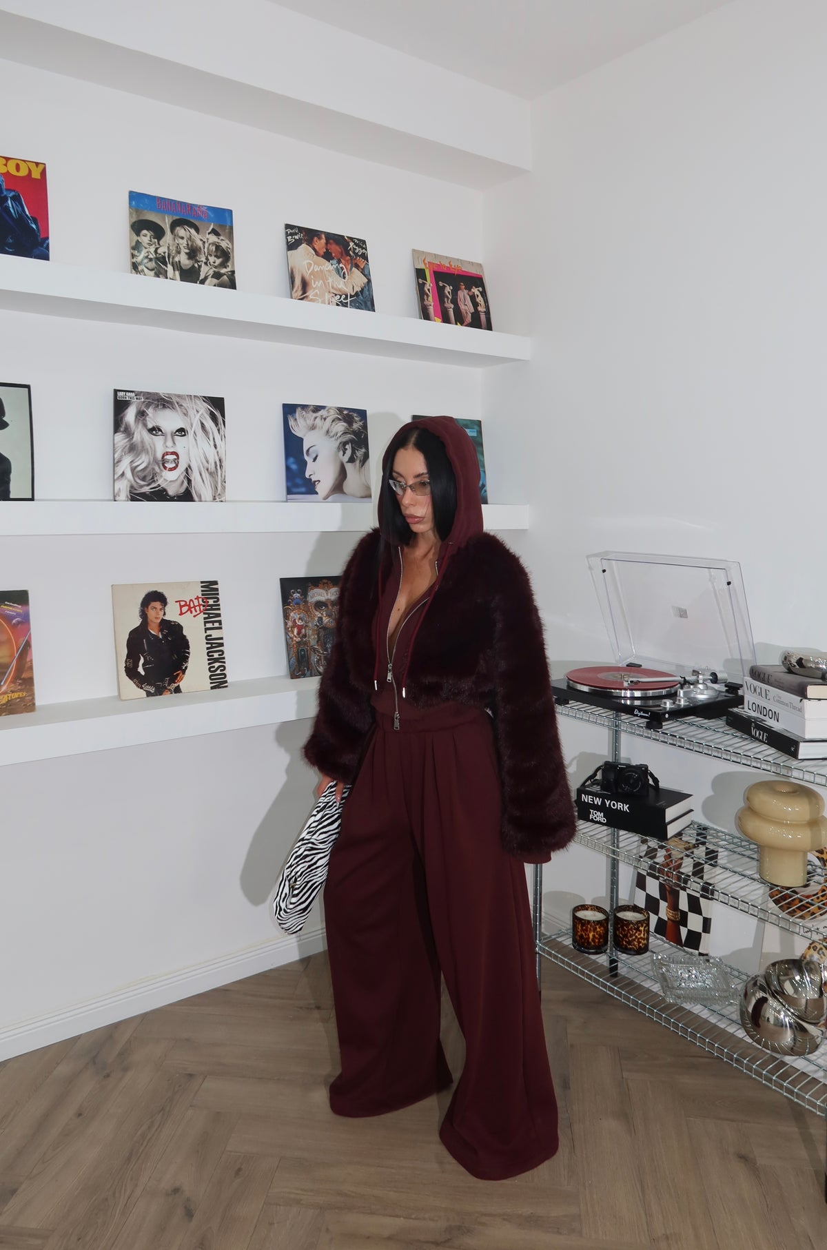 Cordset SIBERIA bordeaux