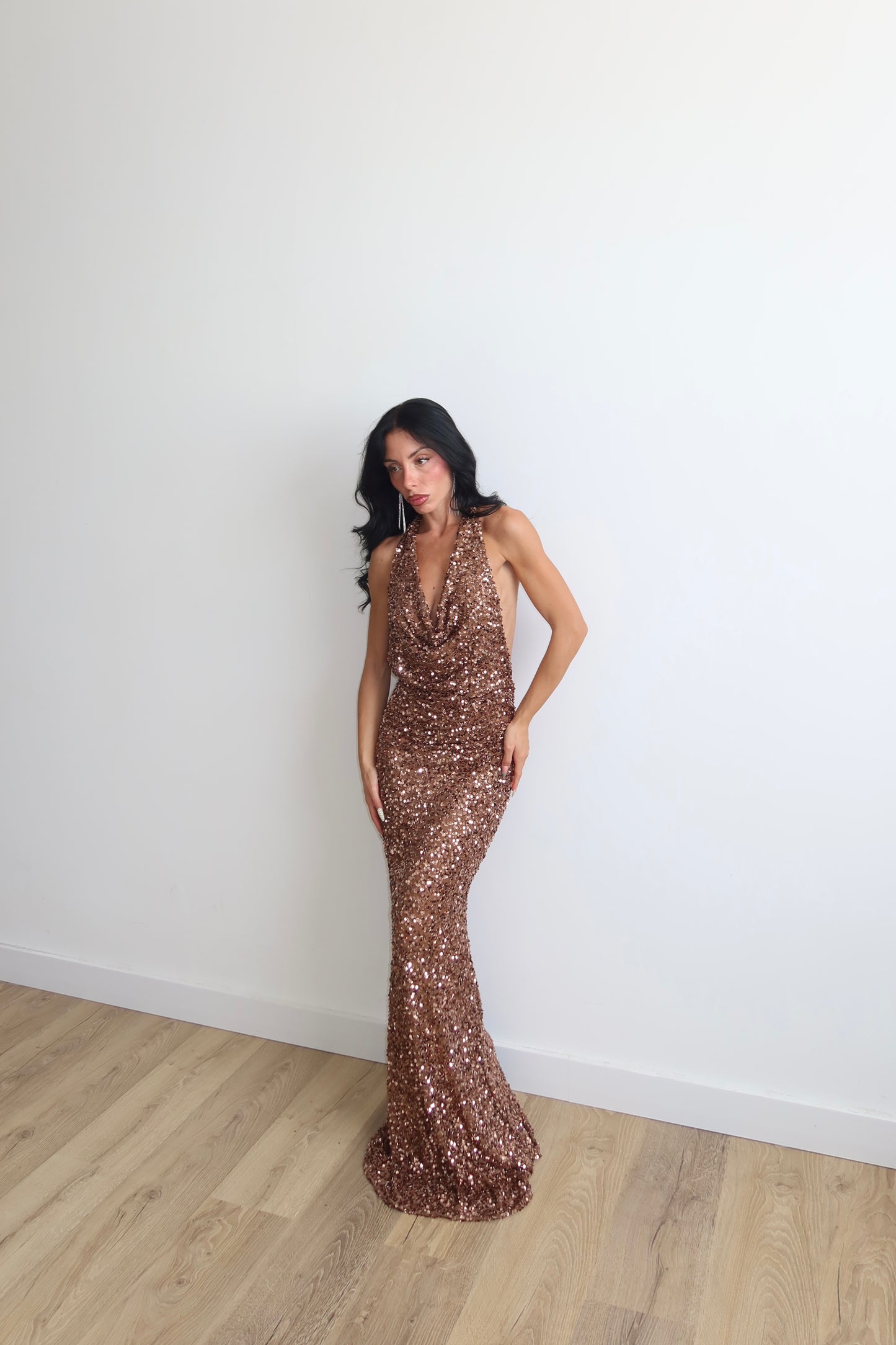 LongDress BOLLYWOOD bronzo