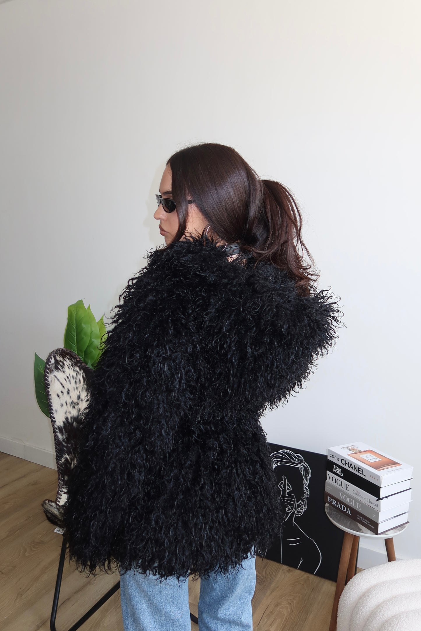 Ecofur CURLY nera
