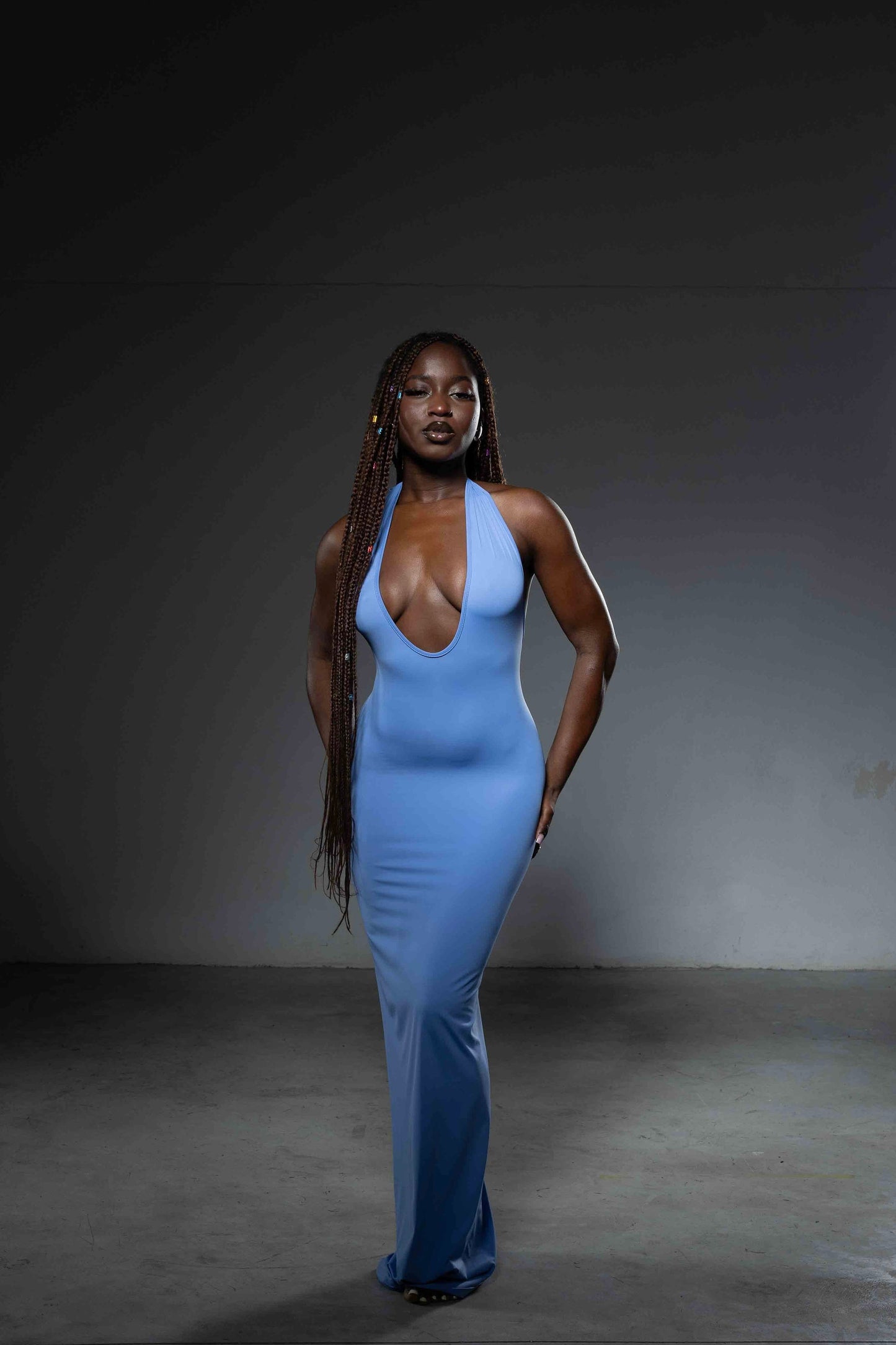 VESTITO UNDRESSED AZZURRO