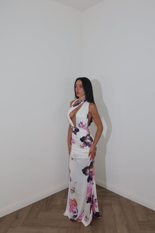 LongDress AZALEA bianco