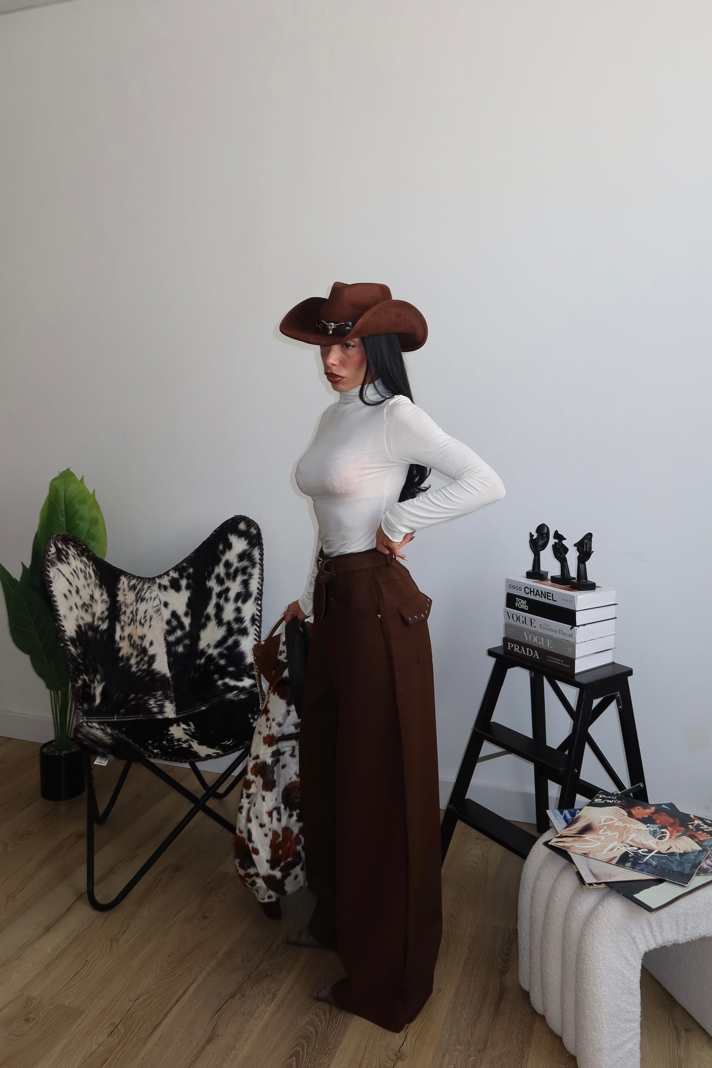 Pants MISTERY choco