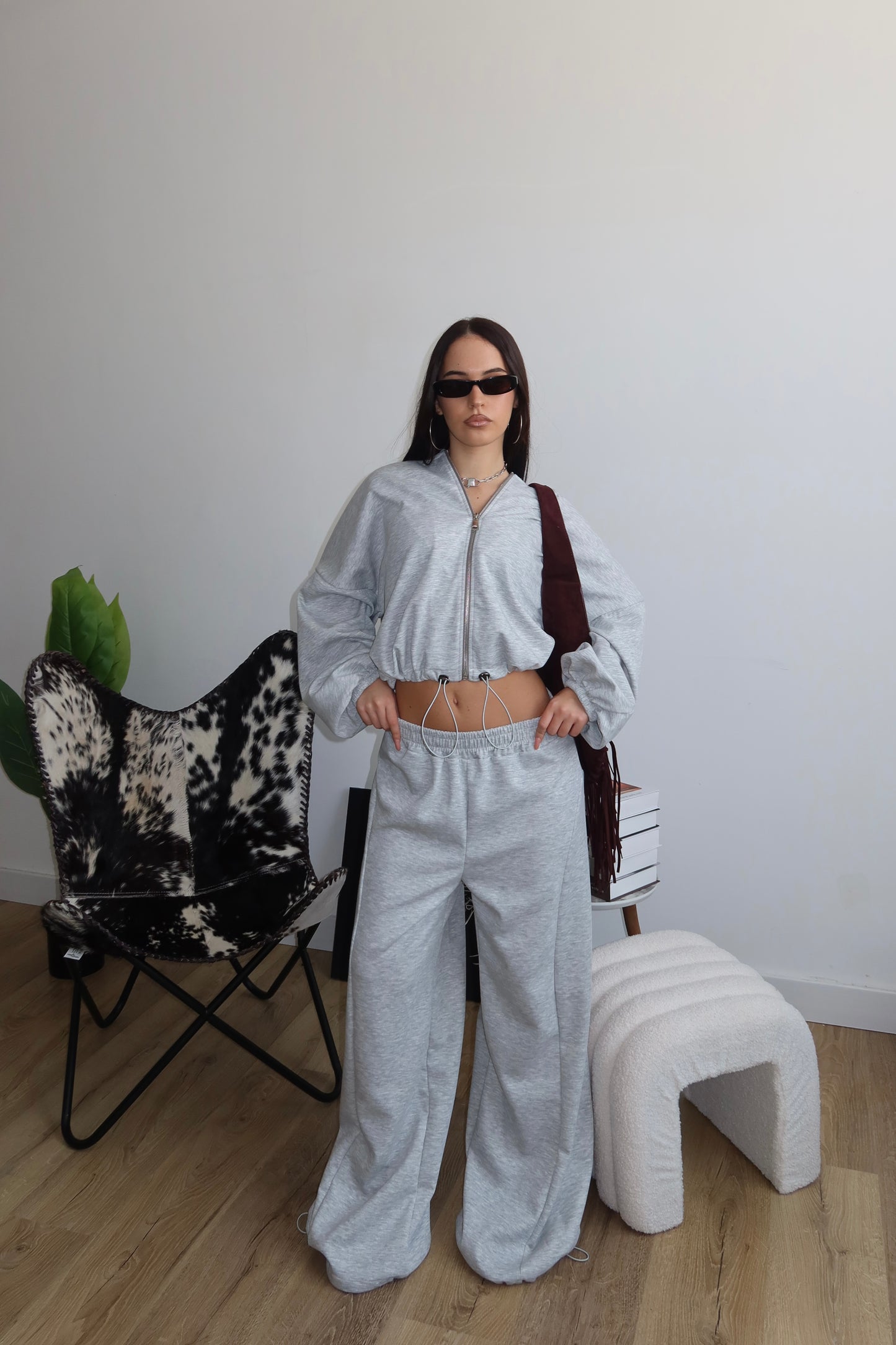 Cordset GYM LIFE grigio