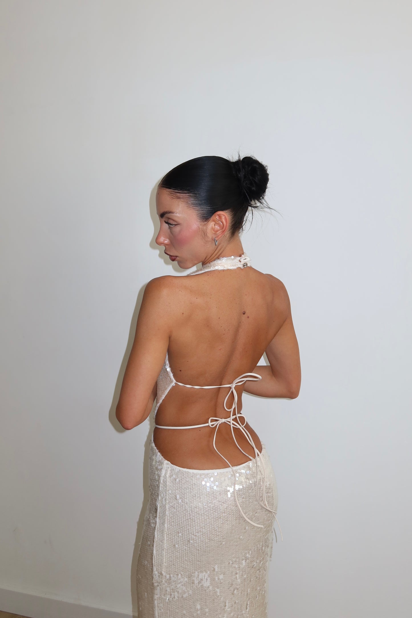 Long Dress WENDY champagne