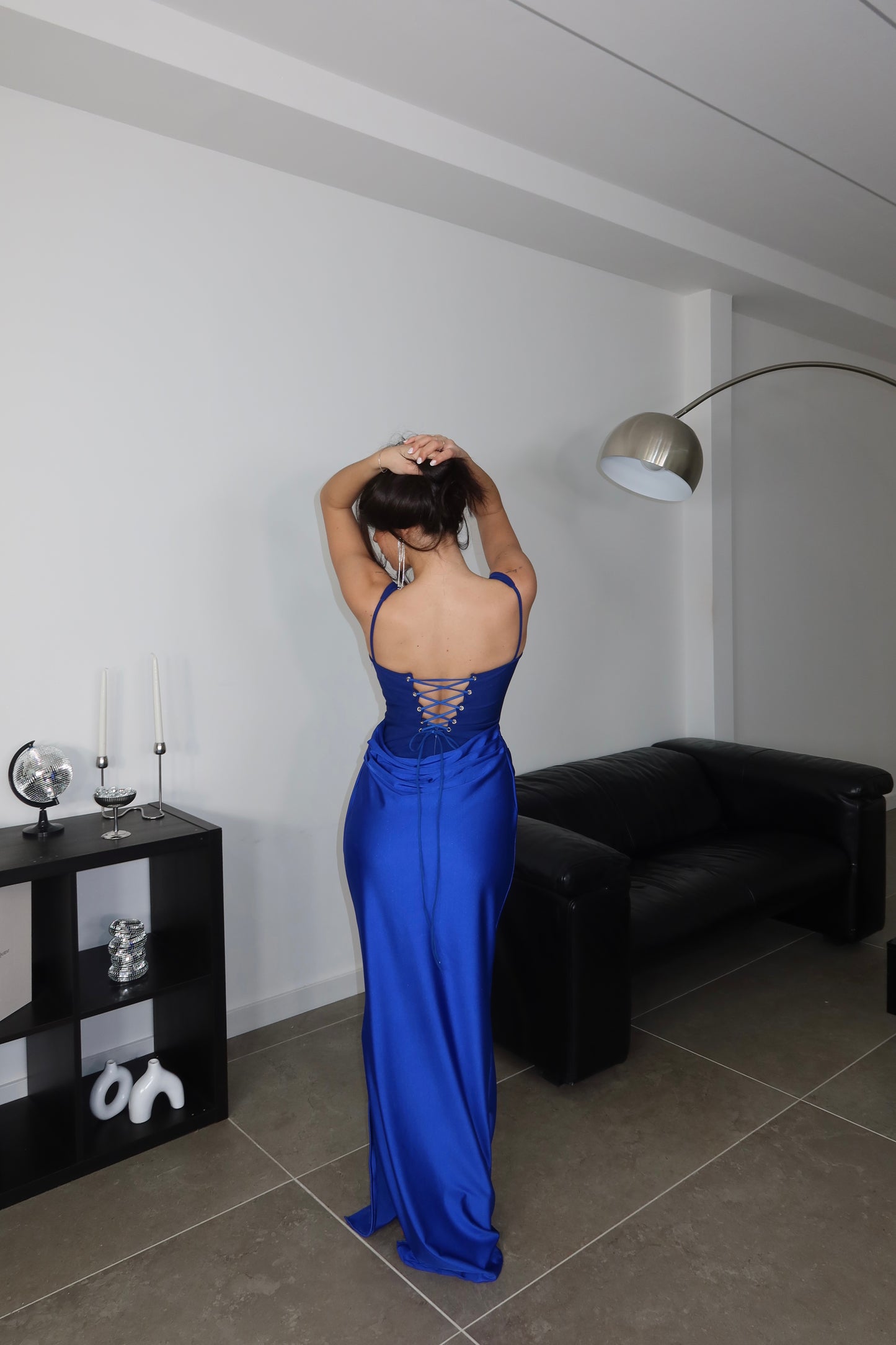 LongDress VIVIENNE blu elettrico