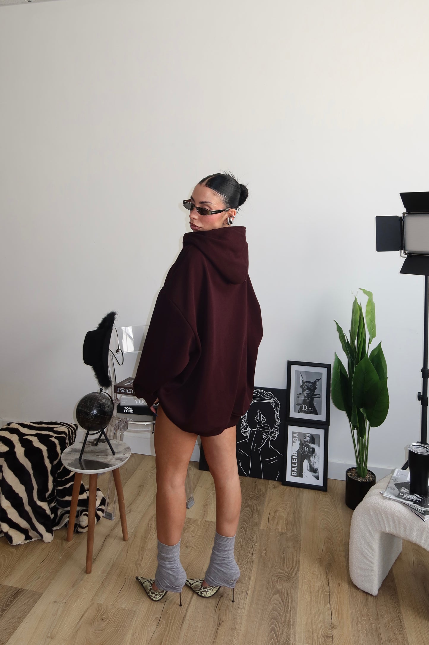 Maxi Felpa ZIP viola