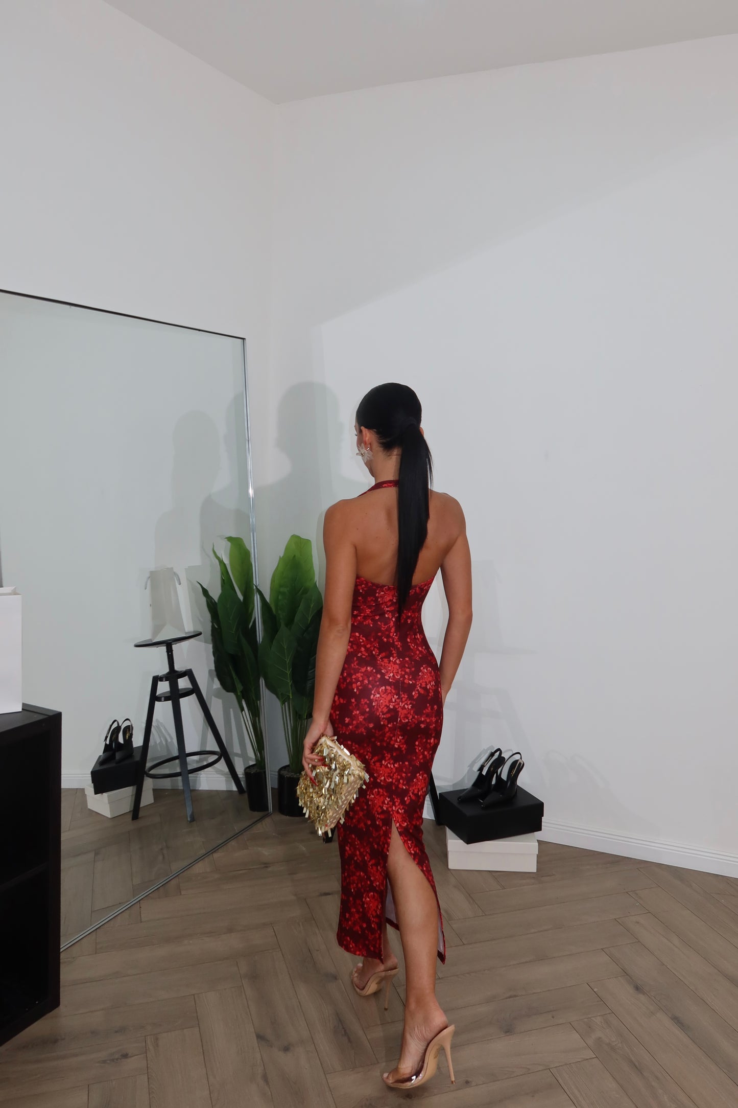 LongDress PROVENCE FANTASY rosso
