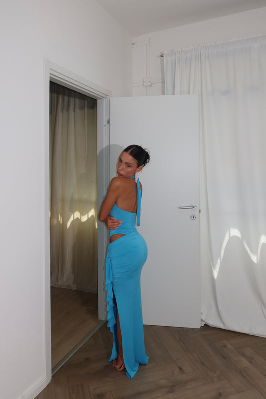 LongDress LEA azzurro